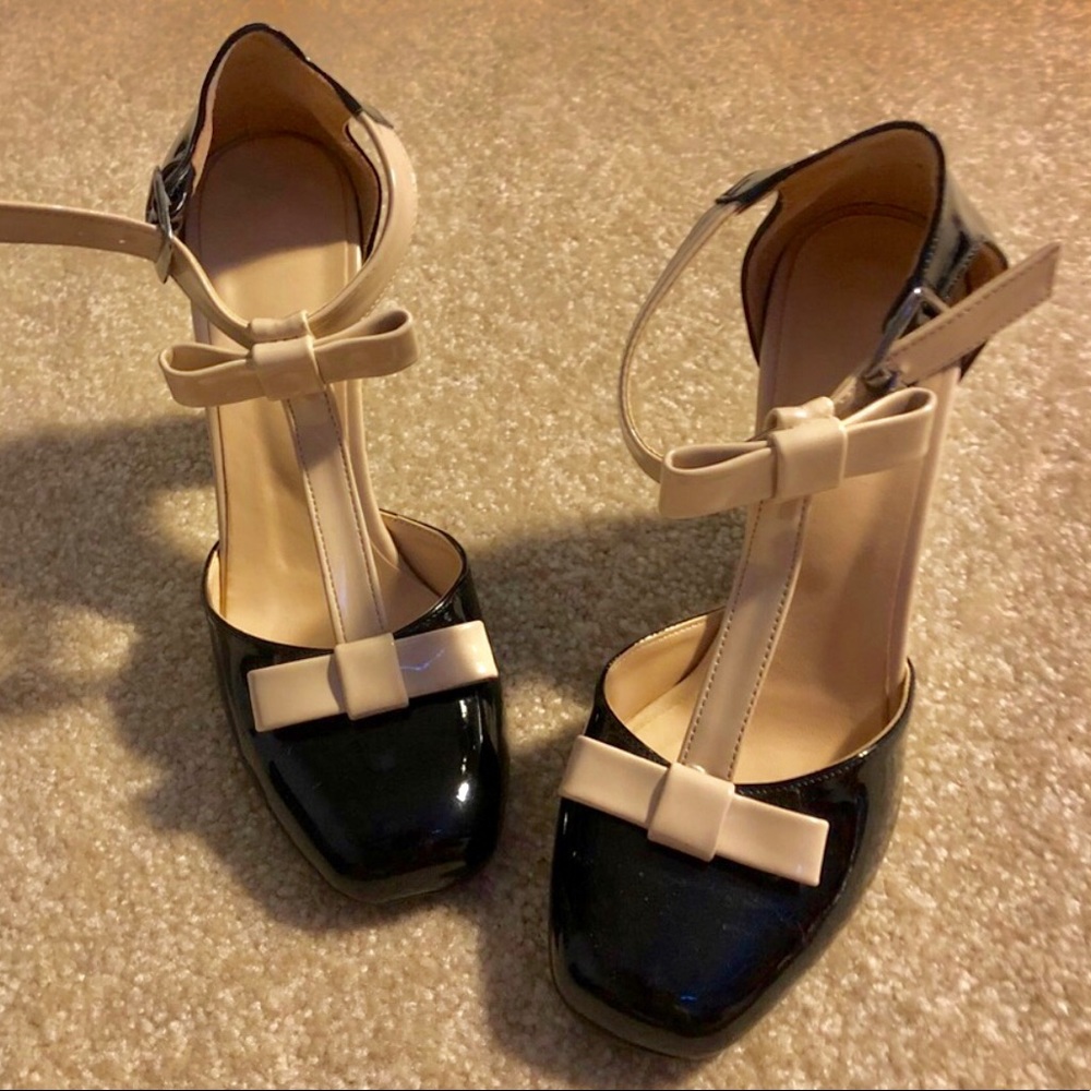 T Strap Shoes